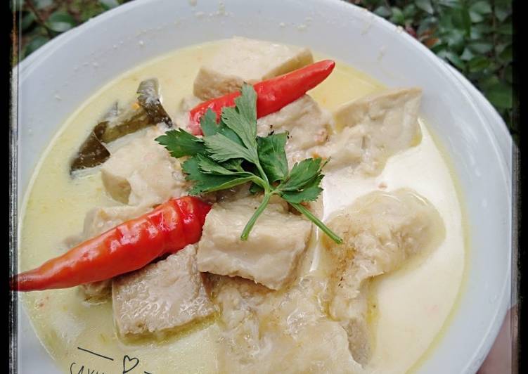 Resep Sayur Santan Tahu Krecek yang Enak