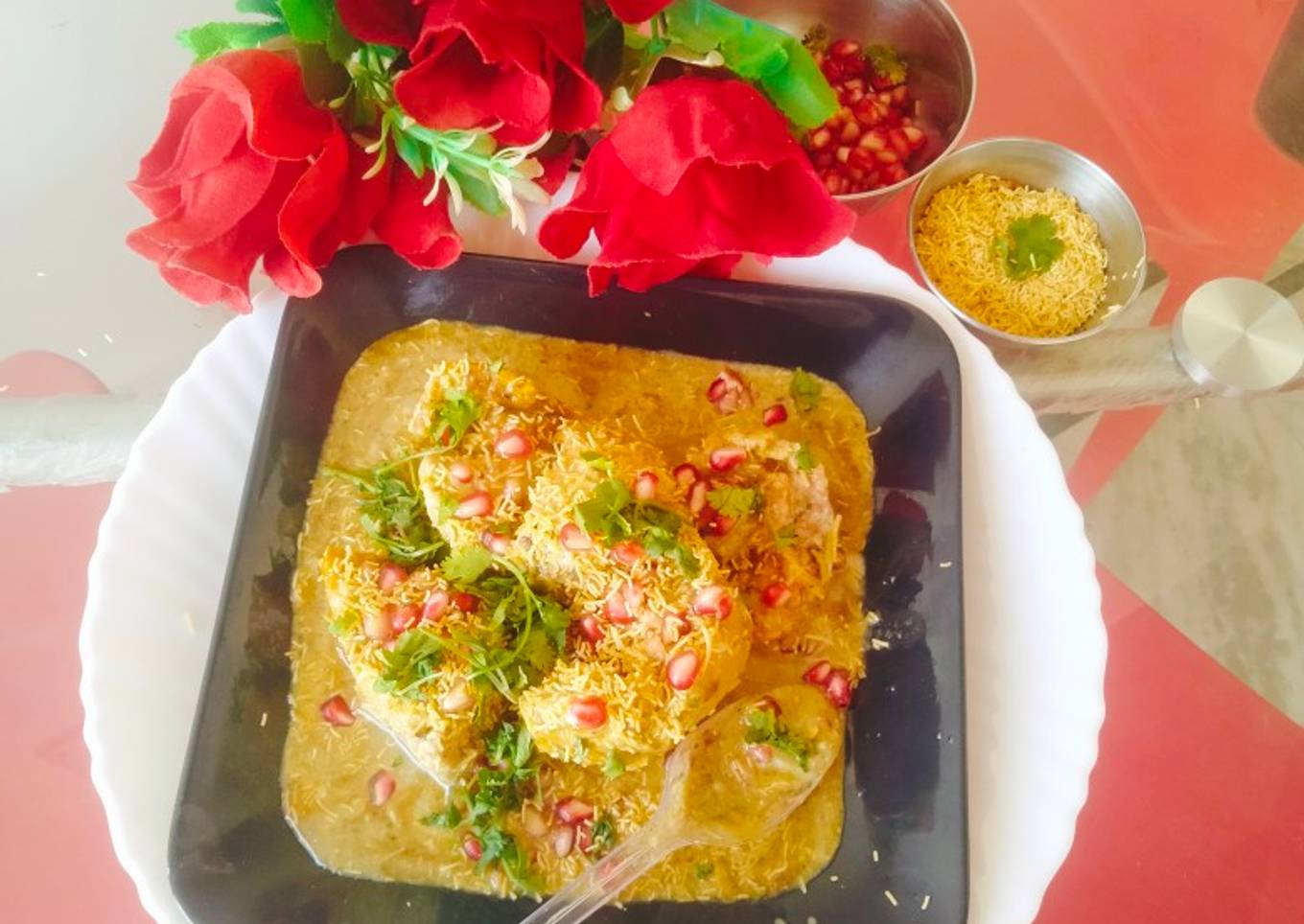 Aloo tikki chaat πππ