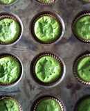 Muffins verdes de espinaca #vegetal