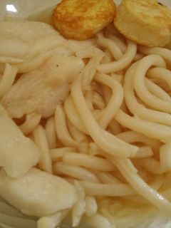 Foto resep Udon with tofu and dory