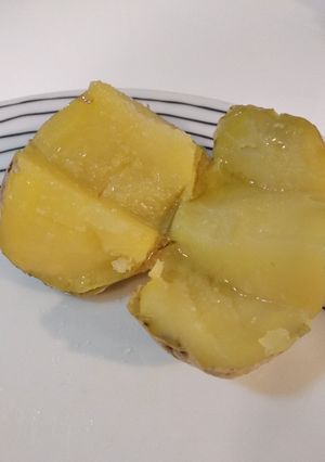 Una foto de Patata asada al microondas