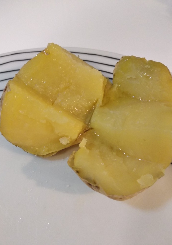 Una foto de Patata asada al microondas