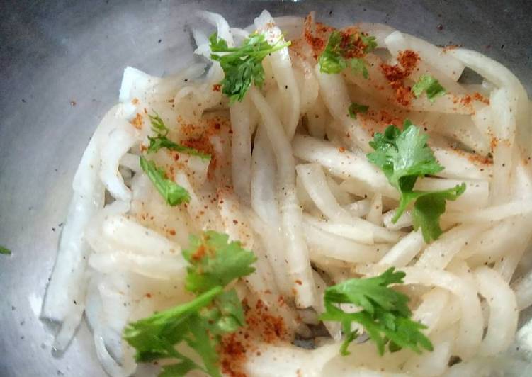 Recipe of Any-night-of-the-week Raddish salad : korean recipe