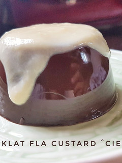 Foto resep Puding Coklat Fla Custard