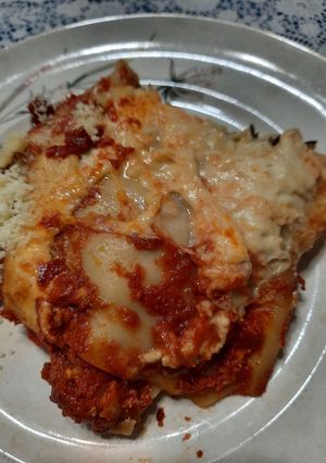 Una foto de Lasagna de espinacas y ricota