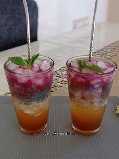 عکسی از دستور شربت کهکشانی 🍹