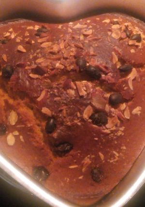 A picture of Gulab Jamun Cake.