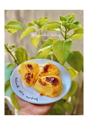 Hình của món Bánh sữa nướng.
