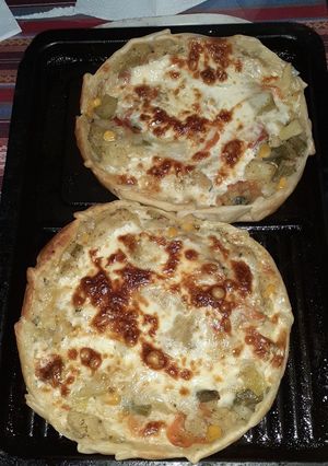Una foto de Tarta de verduras....🤤