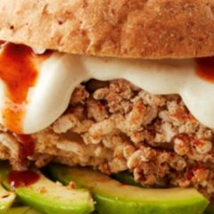 A picture of Fried chicken sandwich.