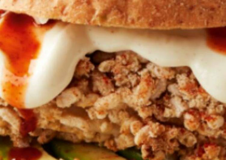 Simple Way to Prepare Super Quick Homemade Fried chicken sandwich