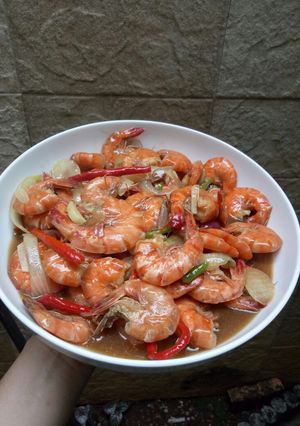 Foto resep Udang Saos Teriyaki