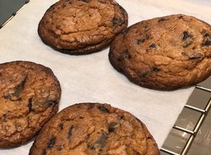 Foto resep Chewy chocolate chip cookies