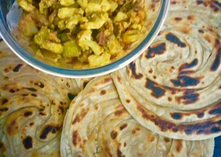 Lachha paratha