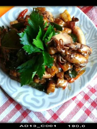 Cara Sederhana Menyiapkan Resep  Oreg tempe n cumi asin yang Bikin Ngiler, Sempurna