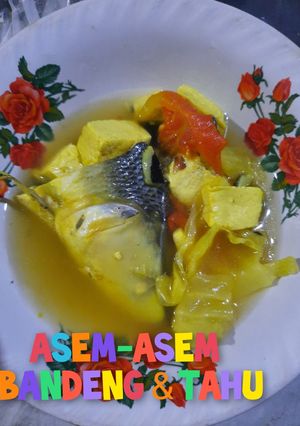 Foto resep Asem Asem Ikan Bandeng & Tahu
