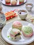 Mini Spiral Rainbow Mooncake