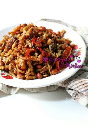 Foto resep Resep Kering Tempe Kacang Teri / Orek Tempe