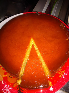 Una foto de Flan especial de elote