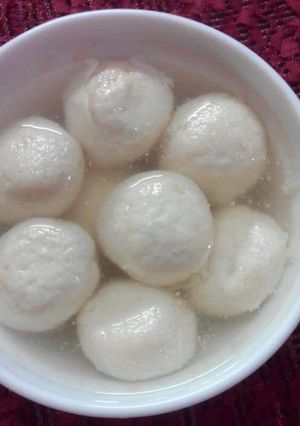 A picture of Rasgulla.