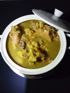 A picture of Chicken soup.