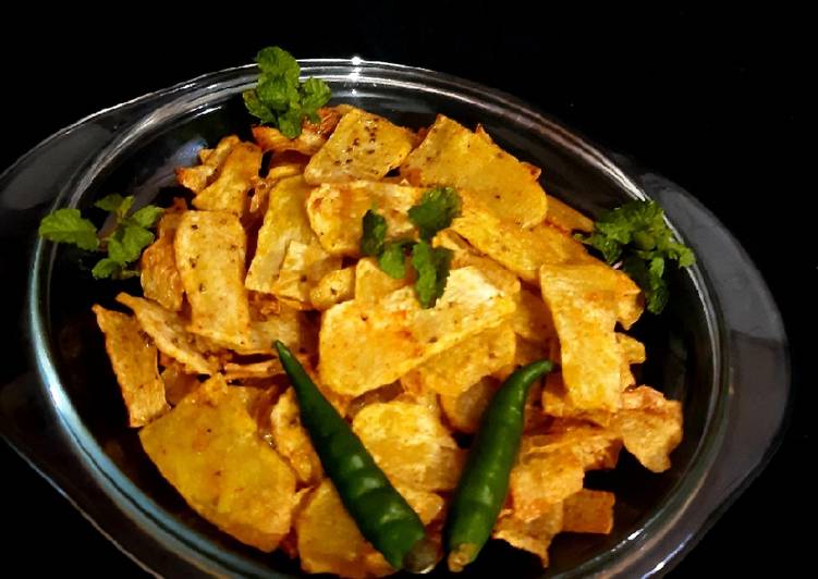 Easiest Way to Make Any-night-of-the-week Crispy Arbi