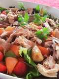 Ensalada de perdiz escabechada