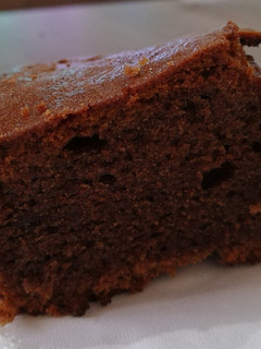 Una foto de Bizcocho de chocolate y plátano en Mambo