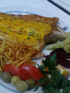 عکسی از دستور ماهی قزل آلا