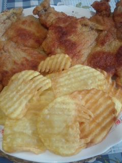Una foto de Milanesa a la uruguaya