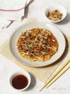 Foto resep Okonomiyaki /お好み焼き (gluten free)