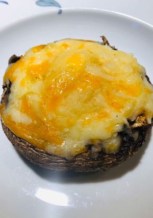 A picture of Baked Portobello Mushrooms.