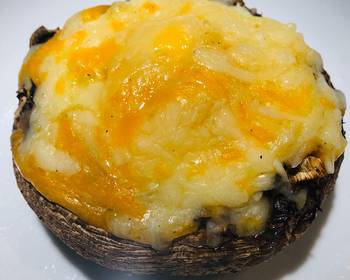 How To Serving Recipe Baked Portobello Mushrooms Delicious Steady