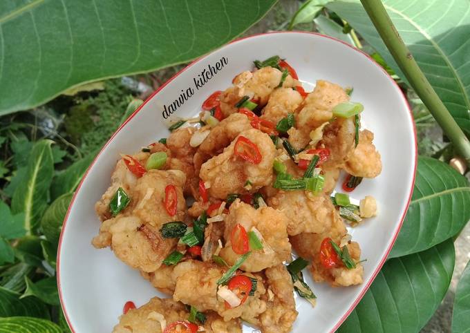 Resep Ayam Cabe Garam Oleh Danvia Kitchen Cookpad