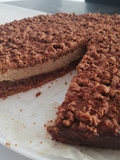 Una foto de Tarta de chocolate y requesón 🇸🇰🥧 - Tarta Eslovaca