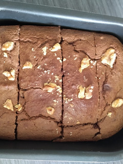 Una foto de Bizcocho de avena y chocolate (vegetariano)