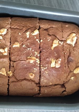 Foto principal de Bizcocho de avena y chocolate (vegetariano)
