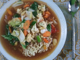 Mie Rebus Capcay