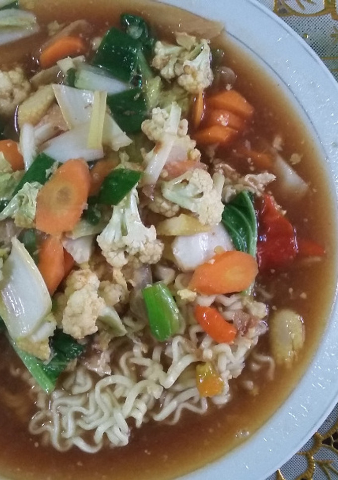 Foto resep Mie Rebus Capcay