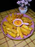 Jejari Ubi Dan Tempe Goreng