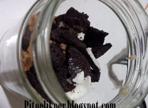 Foto resep Oreo Peanut Butter Overnight Oatmeals