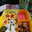 Bento Beruang + ikan saos tiram