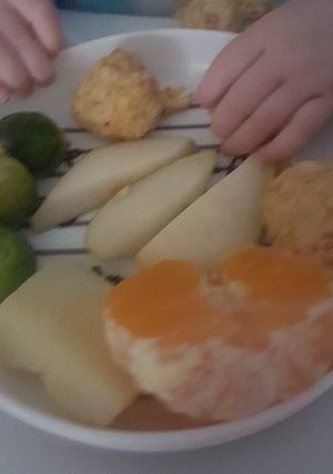 Una foto de BLW Albóndigas de pollo