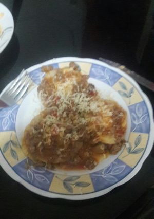 Una foto de Sorrentinos de papas