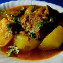 A picture of Shaljum Gosht.