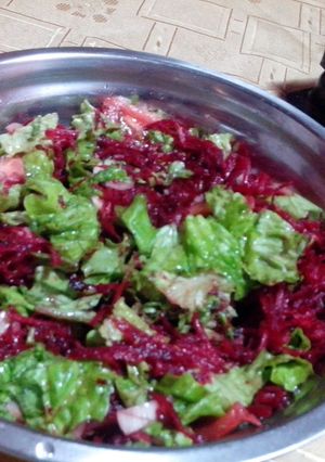 Una foto de Ensalada mixta