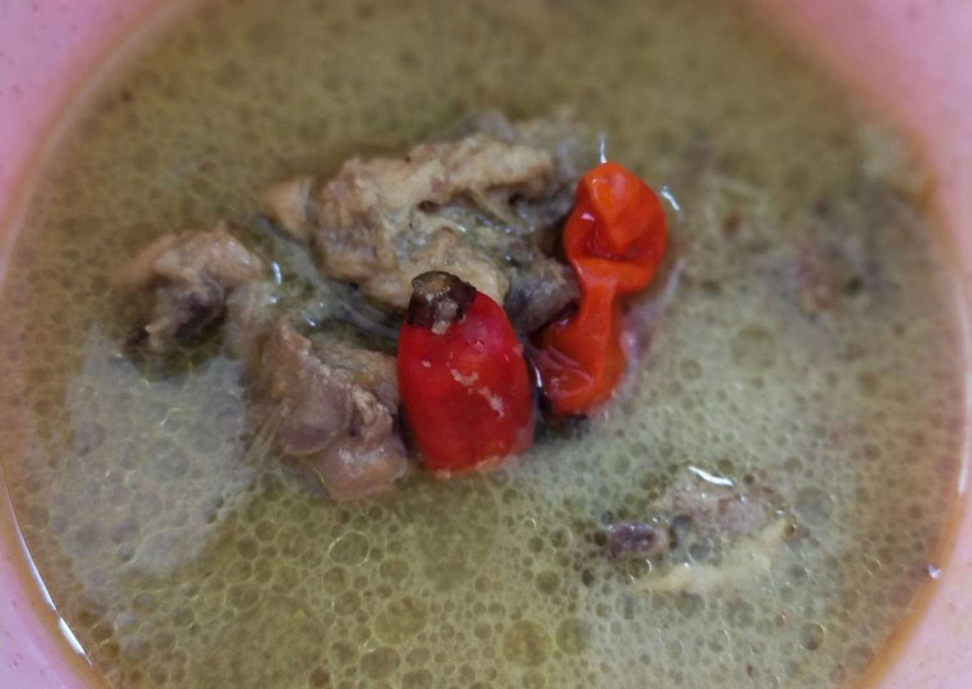 Soto Tulang ayam santan (soto Betawi)