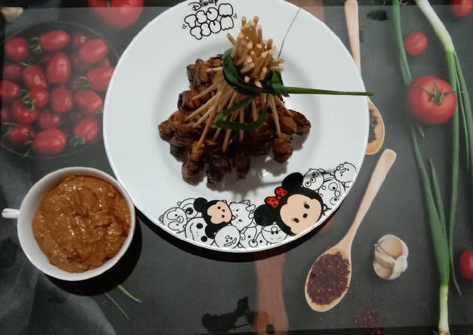 Resep &#34;Sate ayam bumbu kacang&#34;😘❤️👍🏼, Menggugah Selera