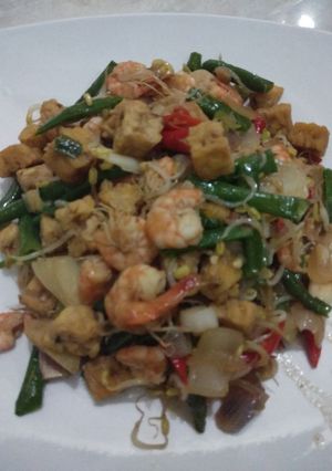 Foto resep Oseng Tempe Kacang Panjang Tauge Udang