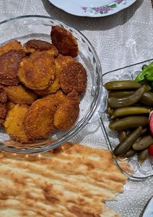 عکسی از دستور فلافل